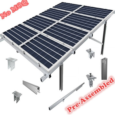 Bracket Aluminum Solar Panel Mounting System Modules Solar Rail Mounting  Solar Panel Pole Mount Brackets   Panel Kits