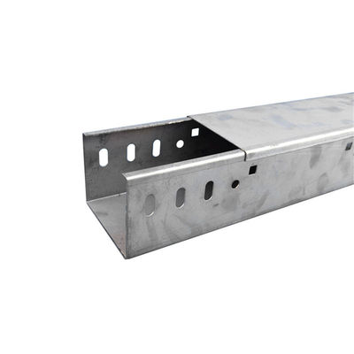 قیمت خوب سینی کابل گالوانیزه ضد آب و هوا 100kg بار 100mm سینی کابل آنلاین
