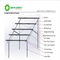 Aluminum Solar Panel Structure PV Mounting Brackets For Rolling Ground And Slope