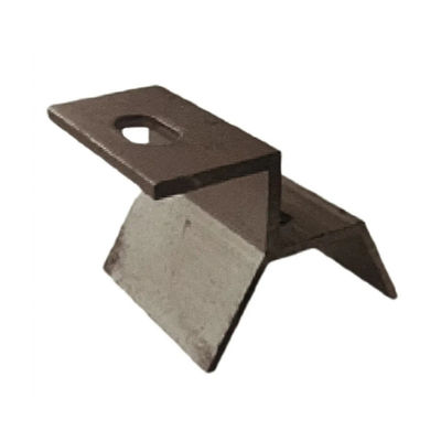 قیمت خوب ضد خوردگی کلیمپ انتهای خورشیدی سطح آنودیزه کلیمپ های نصب راه آهن خورشیدی آنلاین